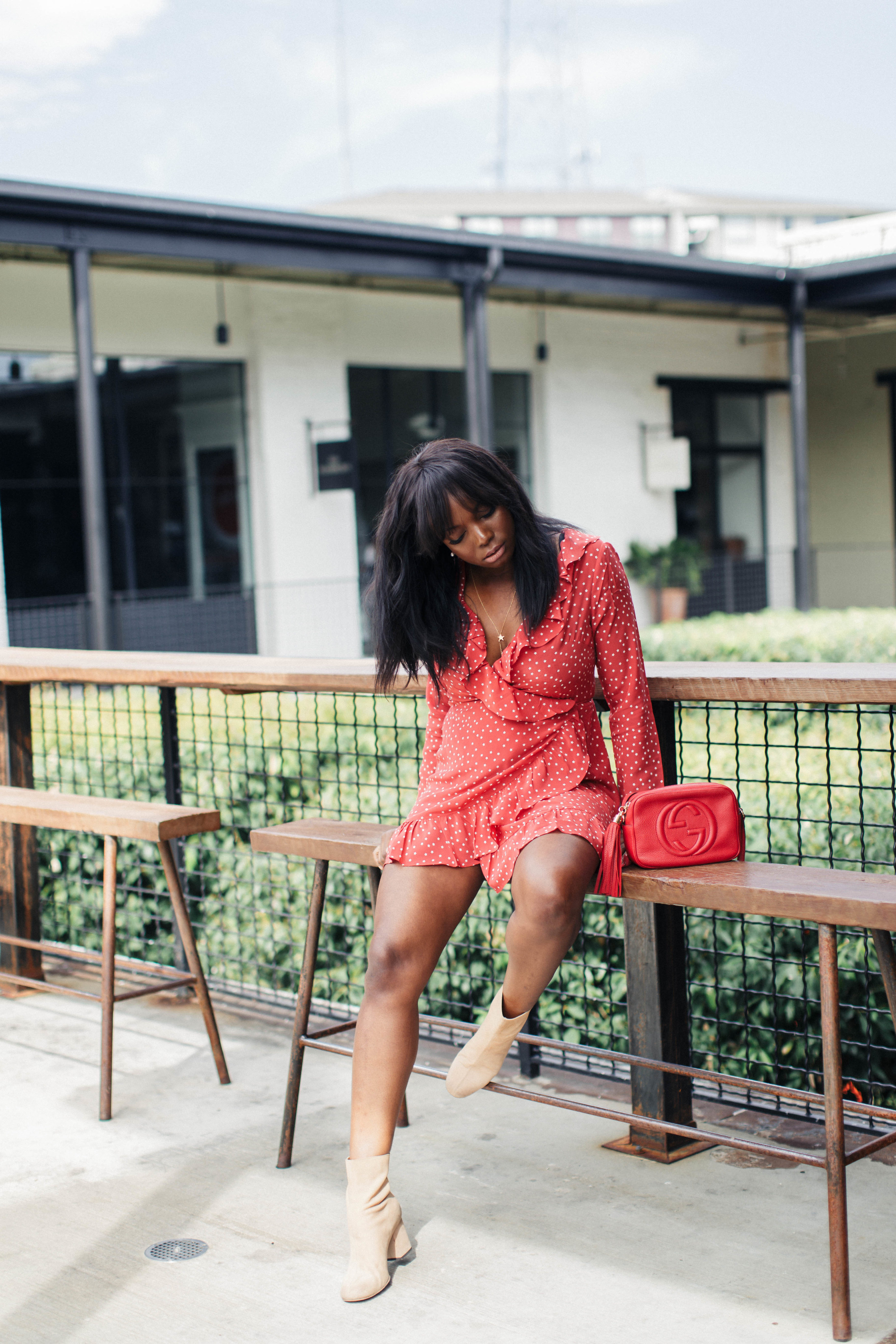 Realisation Par Diane Red Star Dress - Dream Girl » MILLENNIELLE