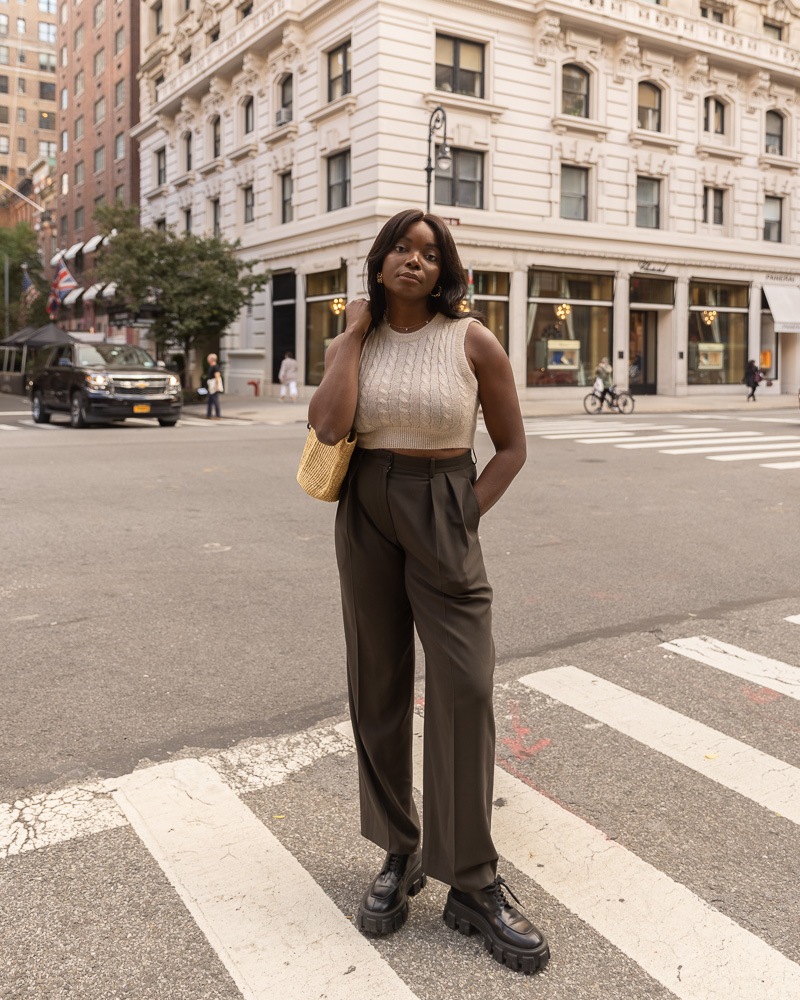 How to Style Pleated Pants: The Row Igor Trousers » coco bassey