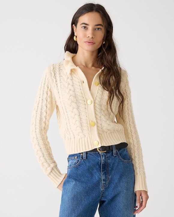 Cozy Charm Ribbon Knit Sweater